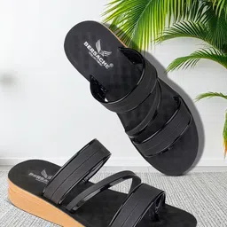BERSACHE Women Open Toe Flats with Buckles-image-91