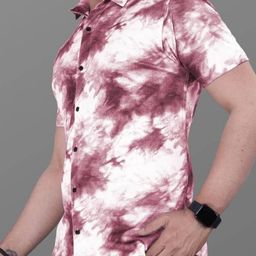 iCome Men Classic Printed Casual Shirt-image-109