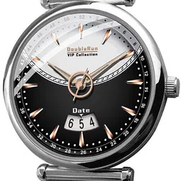 DOUBLERUN Unisex Dial & Bracelet Style Straps Analogue Multi Function Watch H05N22025 image 3