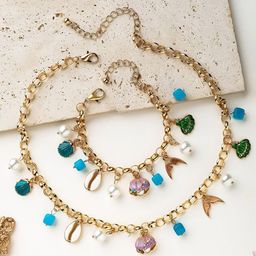 Estailo fashion Gold-Plated Zircon-Studded Jewellery Set-image-88
