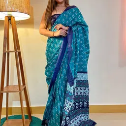 Saree mall Floral Designer Ikat Sarees-image-17