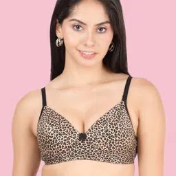 DressBerry Geometric Printed Full Coverage Lightly Padded Bra-image-72