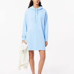 Lacoste Oversized Logo Long Sleeves Sweatshirt Dress-picture-34