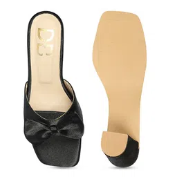 dbcooper Colourblocked Party Block Sandals with Bows image 2