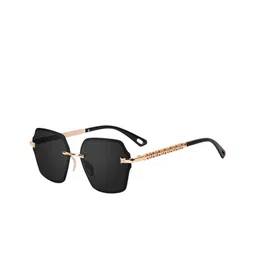Dervin Unisex Rimless Oversized Sunglasses with UV Protected Lens DRVN849-27