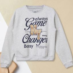 max Girls Typography Printed Pullover Sweatshirt-picture-13