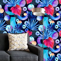 ArtzFolio Printed UV-Resistant Anti-Bacterial Watercolor Tropical Peel & Stick Wallpaper-image-36