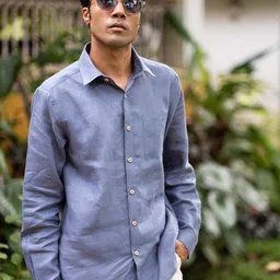 Creatures of Habit Men Classic Opaque Casual Shirt-image-97