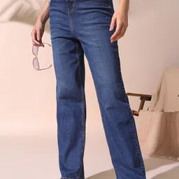 DL Woman Relaxed Fit High-Rise Stretchable Jeans-image-62