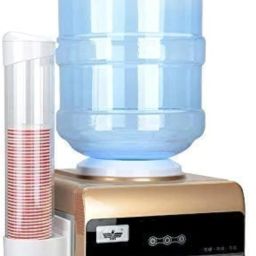 Paper Cup Dispenser Holder | Wall Mounted Plastic Drinking Water Cup Dispenser Plastic Glass Holder-image-7