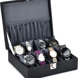 Watch Box Holder Organizer Case In 8 Slots of watches Watch Box-image-62