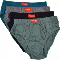 Pack of 4 Solid Men Brief-image-61