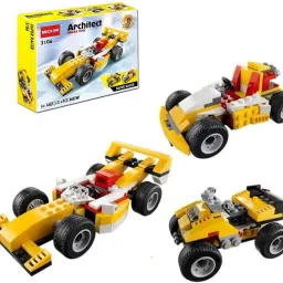 Car Brick Building Blocks DIY Toys with 121 bricks for kids-28