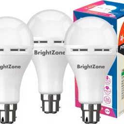 Pack of 3 Emergency 12W Rechargeable Bulbs Efficient Backup Lighting 4 hrs Bulb Emergency Light-image-8