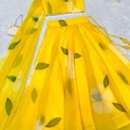 Printed Semi Stitched Lehenga Choli-image-31