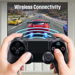 HG WORLD Playstation Dualshock 4 Joystick Wireless for PS4 With USBCable Gamepad Motion Controller image 2
