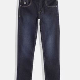 U.S. Polo Assn. Kids Boys Skinny Fit Light Fade Stretchable Jeans-picture-16
