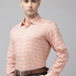 Van Heusen Slim Fit Ethnic Motifs Printed Shirt-picture-18