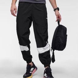 FCUK Men Colorblocked Detail Joggers-image-77
