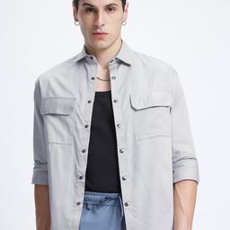 glitchez Minimalist Mood Opaque Casual Shirt-image-35