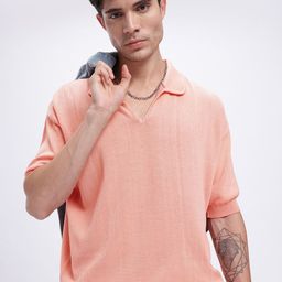 glitchez Fresh Fit Super Loose Polo T-shirt-image-19