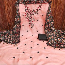 MANVAA Embellished Unstitched Dress Material-picture-5