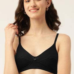 DressBerry Black Solid Everyday Bra-27