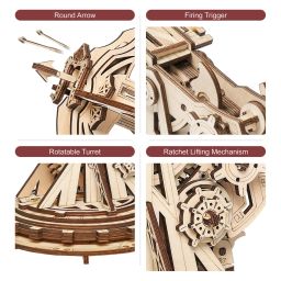Wooden Catapult DIY Kit Mechanical Catapult STEM Kit DIY Catapult Kit Build Your Own Medieval Siege Weapon Learn and Play: Mechanical Catapult Kit - RS6198Wooden Catapult DIY Kit Mechanical Catapult STEM Kit DIY Catapult Kit Build Your Own Medieval Siege Weapon Learn and Play: Mechanical Catapult Kit - RS6198 image 3