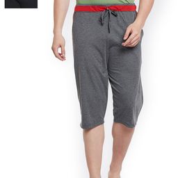 VIMAL JONNEY Men Pack of 2 Lounge Shorts C8A_C9B_02-image-51