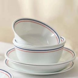 Corelle Livingware Double Ring Red-N-Blue Pack Of 6 177ml Katori/Ramekin Dbl Ring Rnb 406-image-43