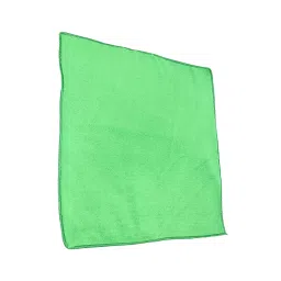 Hqms 40x40 cm 320 GSM Green Microfiber Cloth Pack of 8 Pcs-image-42