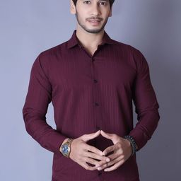 ALMORA Men Original Opaque Casual Shirt-image-45