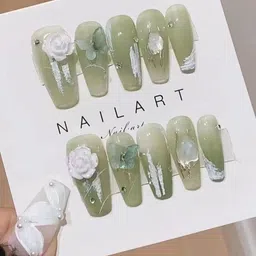 StyleCast x Revolte Set Of 10 Embellished Nail Extension-15