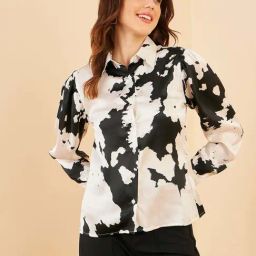 Rare Off-White & Black Printed Shirt-picture-20