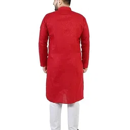 Atly Men Regular Sequinned Kurta with Pyjamas image 2