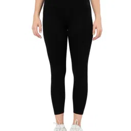 Amante Black High Rise Leggings-image-31
