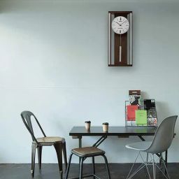 SEIKO elegant multicolor wood wall clock-picture-37