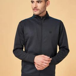 Urban Ranger by Pantaloons Mid Black Cotton Regular Fit Sweatshirt-38