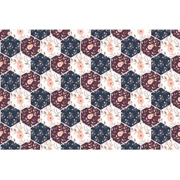 INDIAN ROYALS White & Brown Printed Horizontal With Leaves Waterproof Wall Sticker-image-83