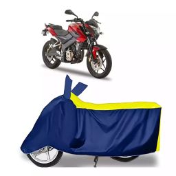 Auto Pearl Bike Cover for Bajaj Pulsar 200NS FI (Yellow & Blue)-21