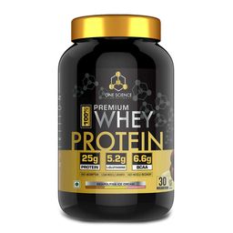 One Science 100% Premium Whey Protein,  2 lb  Neapolitan Ice Cream -image-51