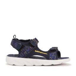 Bubblegummers by Bata Kids Blue & Black Floater Sandals-image-4