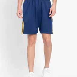 Adidas Originals Blue Regular Fit Printed Shorts-image-14