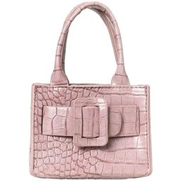 HauteSauce Purple Textured Small Handbag-image-63