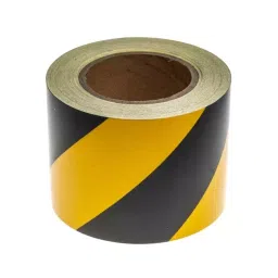 RS PRO Black/Yellow Reflective Tape 100 mm x 25m Model No 2197881-image-49