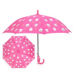 Free-size Umbrella With Ice-Cream Print - Pink-8