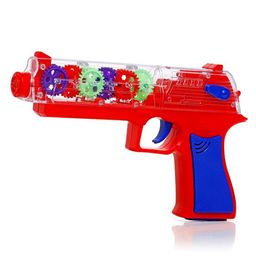Aditi Toys Transparent Electric Gear Gun Toy - Musical Gear Gun with Moving Parts, Lights, and Vibration Features for Kids (Red)-image-76