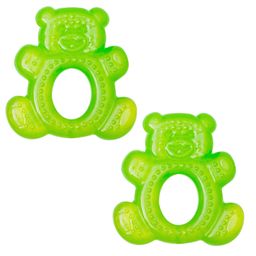 Adore Luscious Water Filled EVA Teethers- Green Teddy -2 pack-picture-15