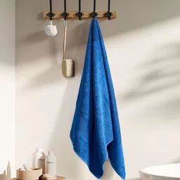 haus & kinder Harmony Combed Blue & Pink 2 Pieces Pure Cotton 500 GSM Towel Set-37