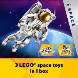 LEGO Creator Space Astronaut 3 in 1 Toy Set 647 Pieces - 31152 image 3